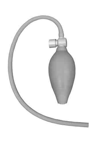 Bulb and Valve (Gray) for B.P. (Fits Omron #s HEM432C)