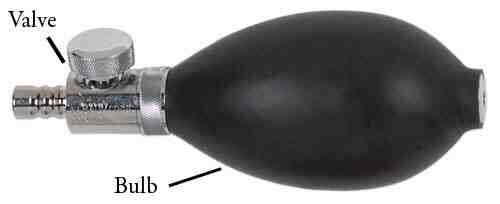 Bulb & Valve For Baum Blood Pressure
