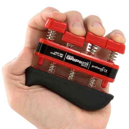 Gripmaster Digit/Hand Red Exerciser Light 3.0 lb/10 lbs