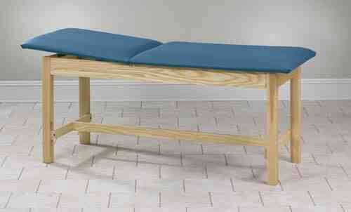 Treatment Table H-Brace Rising Top w/o Shelf 24x72x31