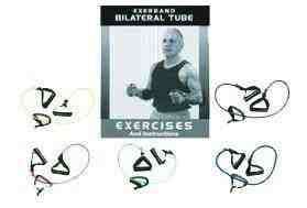 Exerband Clinic 6 Bilat Tubes w/Book  Set/5
