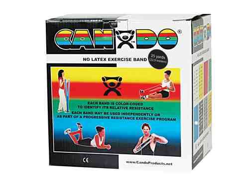Cando Band  Non-Latex Black  X-Heavy  25 Yard