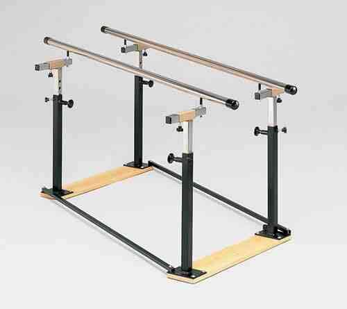 Folding Parallel Bars 10 w/Wood Base