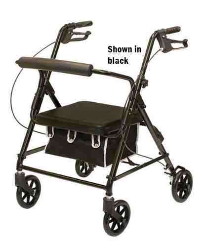 Rollator  Low Profile Metallic Burgundy  (PMI)