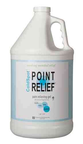 Point Relief ColdSpot Pain Relief Gel  128oz (1gal) Pump