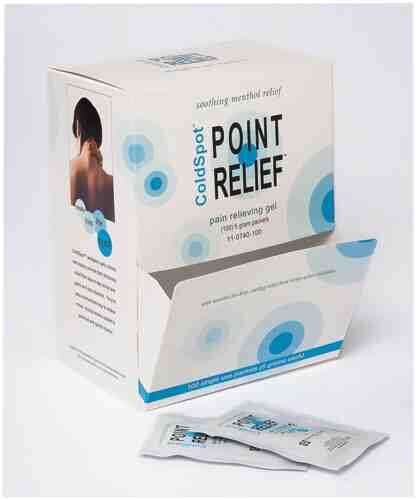 Point Relief ColdSpot Pain Gel  Dispenser w/100 5gm Packs