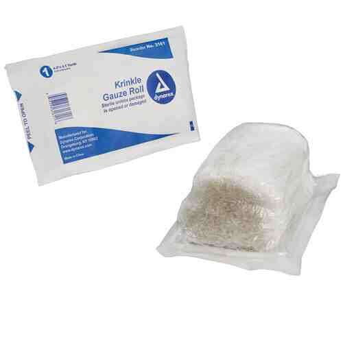Gauze Krinkle Roll Non-Sterile 4.5  X  4.1 yds.  6-Ply (each)