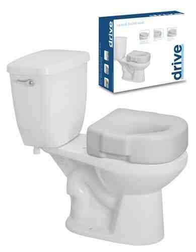 Economy Raised Toilet Seat Retail Pack  Each