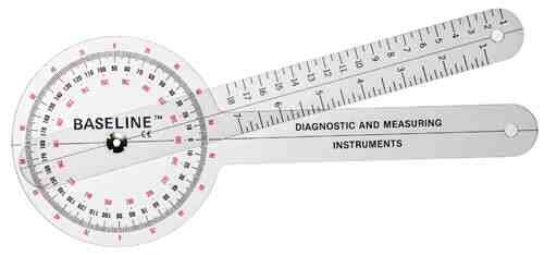 Baseline Goniometer 12  360d Plastic