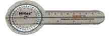 Baseline HiRes Goniometer 6  Plastic 360 Degree