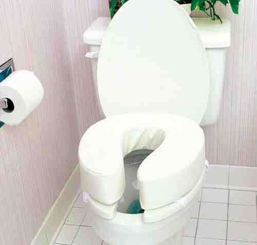 Vinyl Cushion Toilet Seat 2