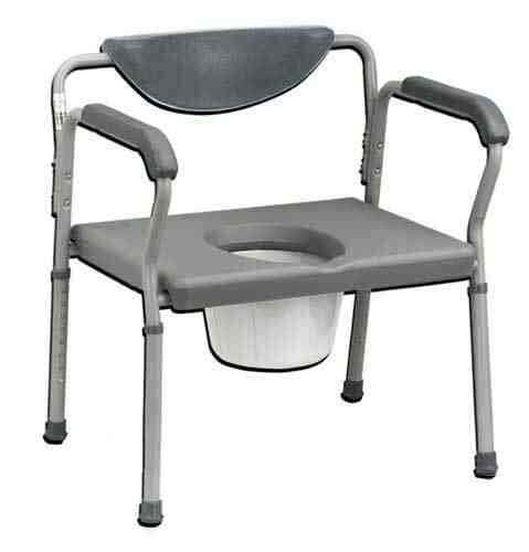 Oversized Commode Deluxe 650# Weight Capacity