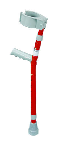 Child Forearm Crutches Red Pair