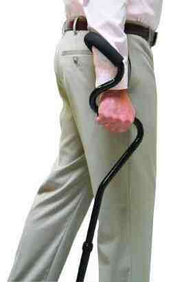 Strongarm Forearm Crutch Black- Each  Slim