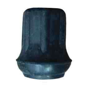 Cane Tips #18 3/4  - Bulk And Bagged - Black Bg/12