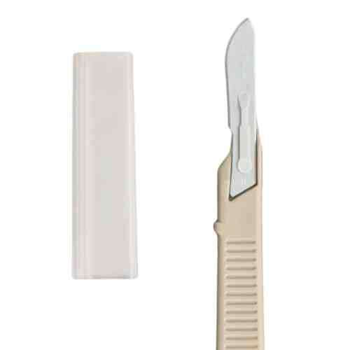 Scalpel #10 Disposable Bx/10 Generic w/ Disposal Lock