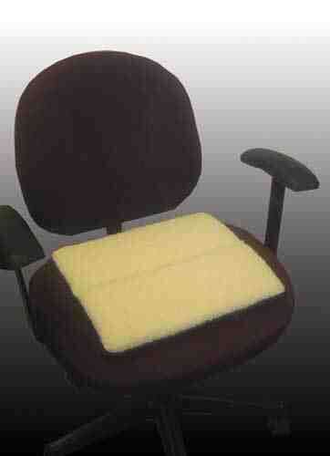 Fold & Carry Foam Cushion Fleece Covered