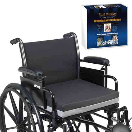 Wheelchair Cushion  Gel/Foam 18  x 16  x 3   Case/4