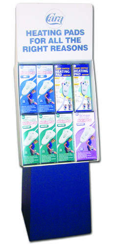 Heating Pad Display 8-Pc.