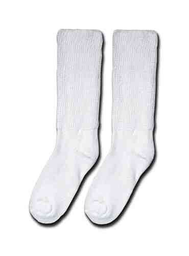 Diabetic Socks- Medium/Large (8-10) (pair) White