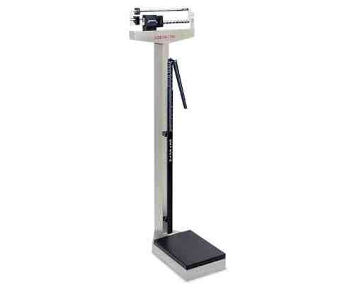 Doctors Beam Scale Lbs. Only Stainless Steel  w/Height Rod