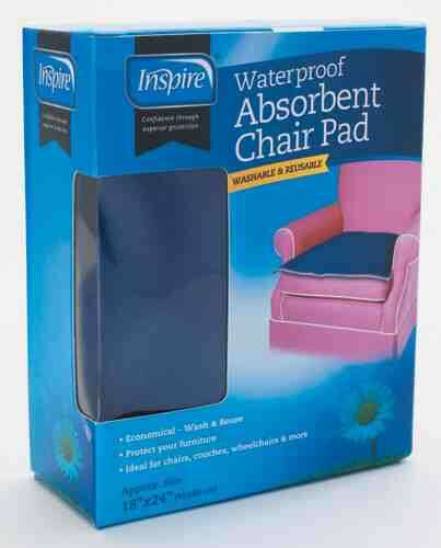 Inspire Reusable Absorbent Chair Pad  18  x 24
