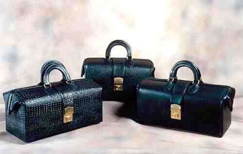 Euro Physicians Bag 13  (Pebble) Black