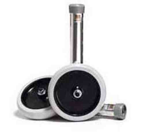 5  Fixed Wheels 1  Diameter (pair) EZ-Care W/8 Holes