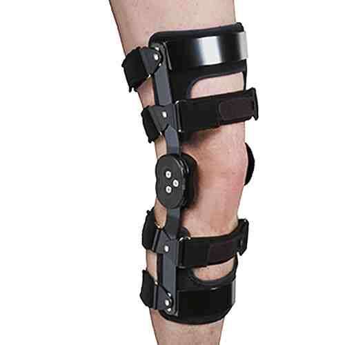 Off Loader Knee Brace Sm Left 15.5-18.5  Thigh Circumference