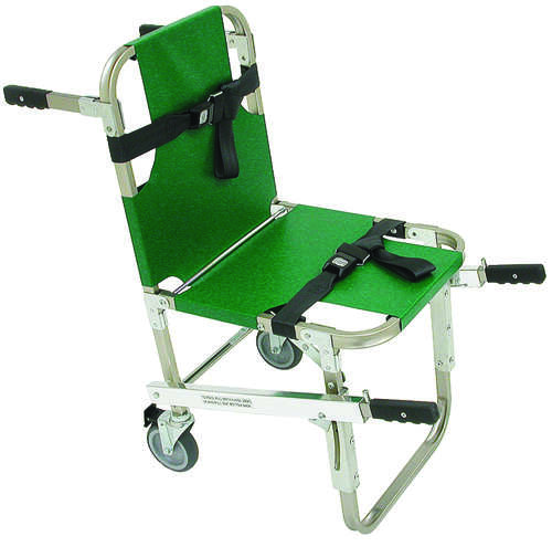 Evacuation Chair w/5  Wheels and  Front & Back Handles