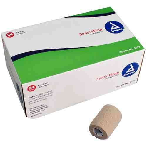 Sensi-Wrap Self Adherent Bndg 3  x 5 Yds  Tan  24/cs