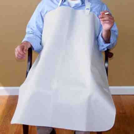 Smokers Apron  34  x 30  White