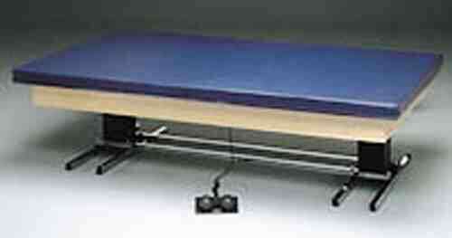 Upholstered Top Hi-Low Mat Table 5x7x2