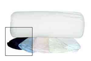 Round Cervical Pillow Cover Removable  Navy