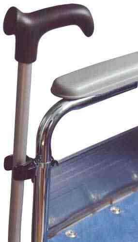 Wheelchair Cane Clip