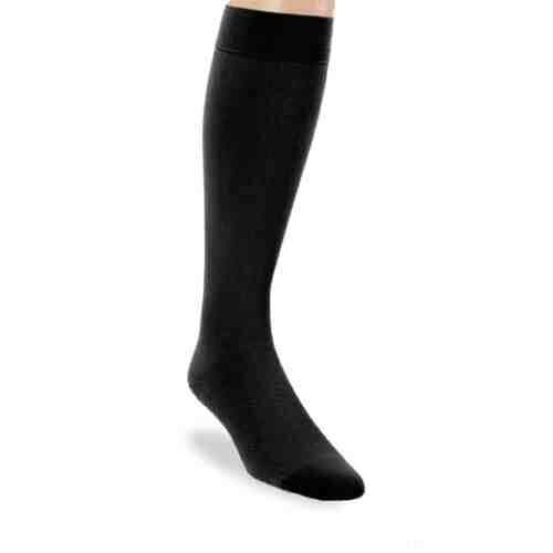 Microfiber C/T Knee Stockings X-Large  20 - 30 mmHg  Black