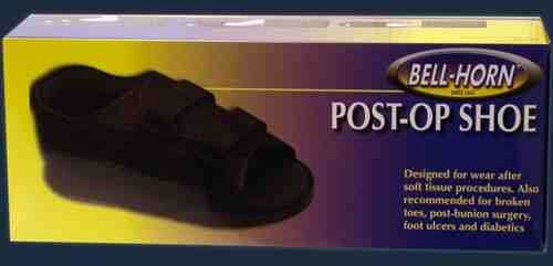 Post-Op Shoe  Black  Mens Medium  fits sizes 9-11