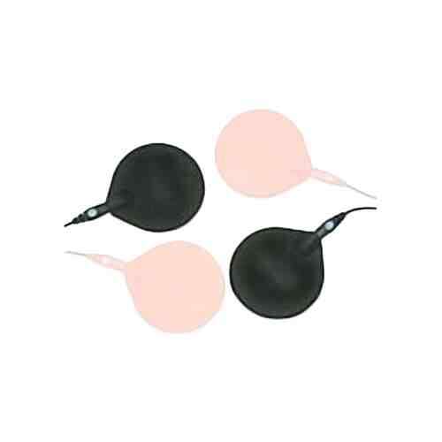 Black Rubber Carbon 3  Electrodes