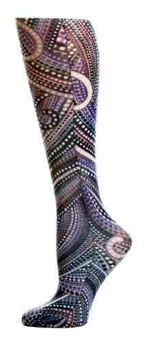 Complete Med Fashion Line (pr) Abstract Denim Dotty 15-20mmHg