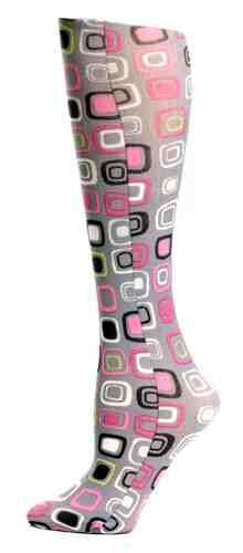 Complete Med Fashion Line (pr) Abstract Grey Dot Art  15-20mm