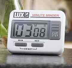Lux Timer Count Up/Count Down Elec Minute Minder Timer