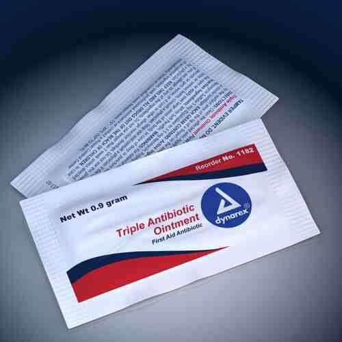 Triple Antibiotic Ointment 0.9 gm Foil Pack Bx/ 144