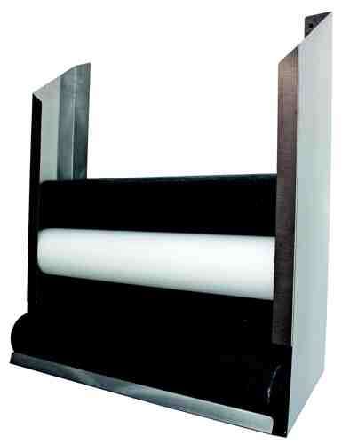 Foam Roll Wall Storage Rack Polished Stainless Steel