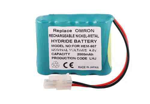 Battery Pack only  rechargable for Omron HEM907XL