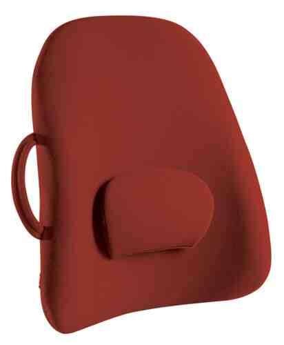 Lowback Backrest Support Obusforme Burgundy  (Bagged)