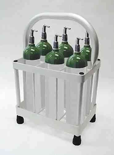M6 Cylinder Holder 6 Unit Cap.
