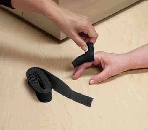 Orficast Thermoplastic Tape Black  1 in. x 118 in.
