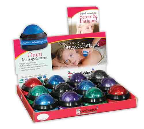 Omni Roller Kit- Black Cap Assorted Colors-Display 12 pcs