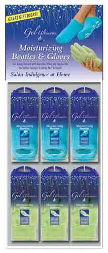 Gel Ultimates Moisturizing Booties & Gloves  Display