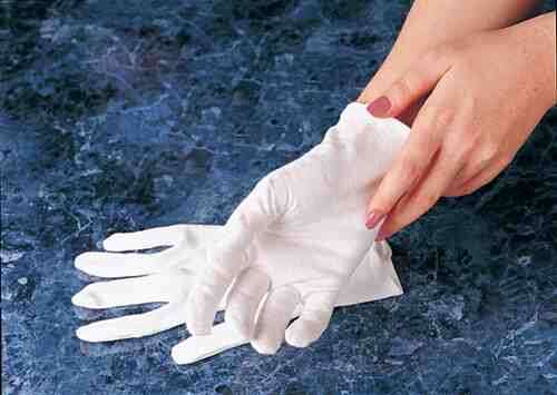 Carex Soft Hands Cotton Gloves Small/Medium (Box/6 pair)